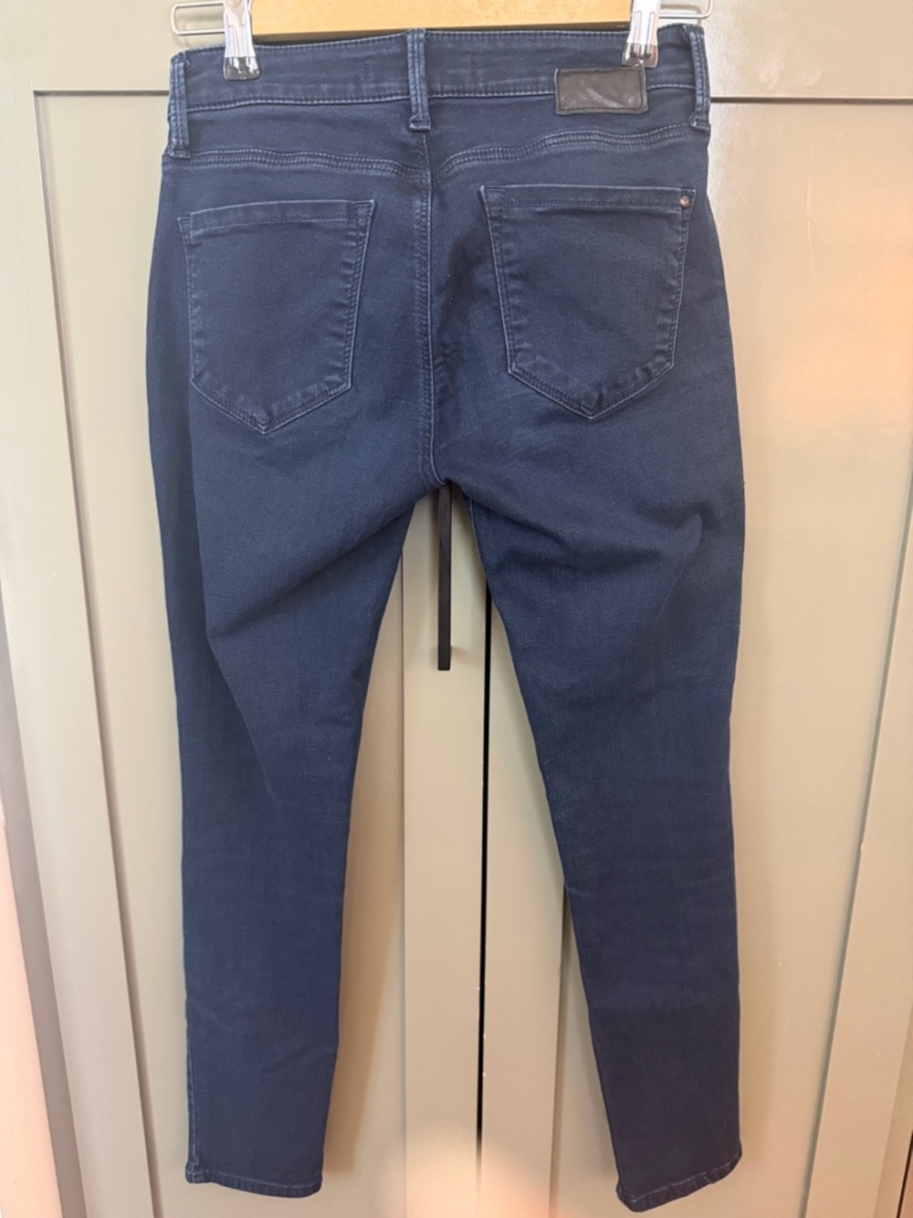 Mavi Women's Skinny Jeans in Dark Blue Denim - Picture 7 of 10